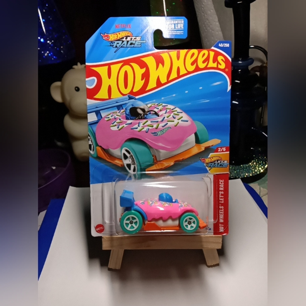 Donut Drifter Pink Hotwheels